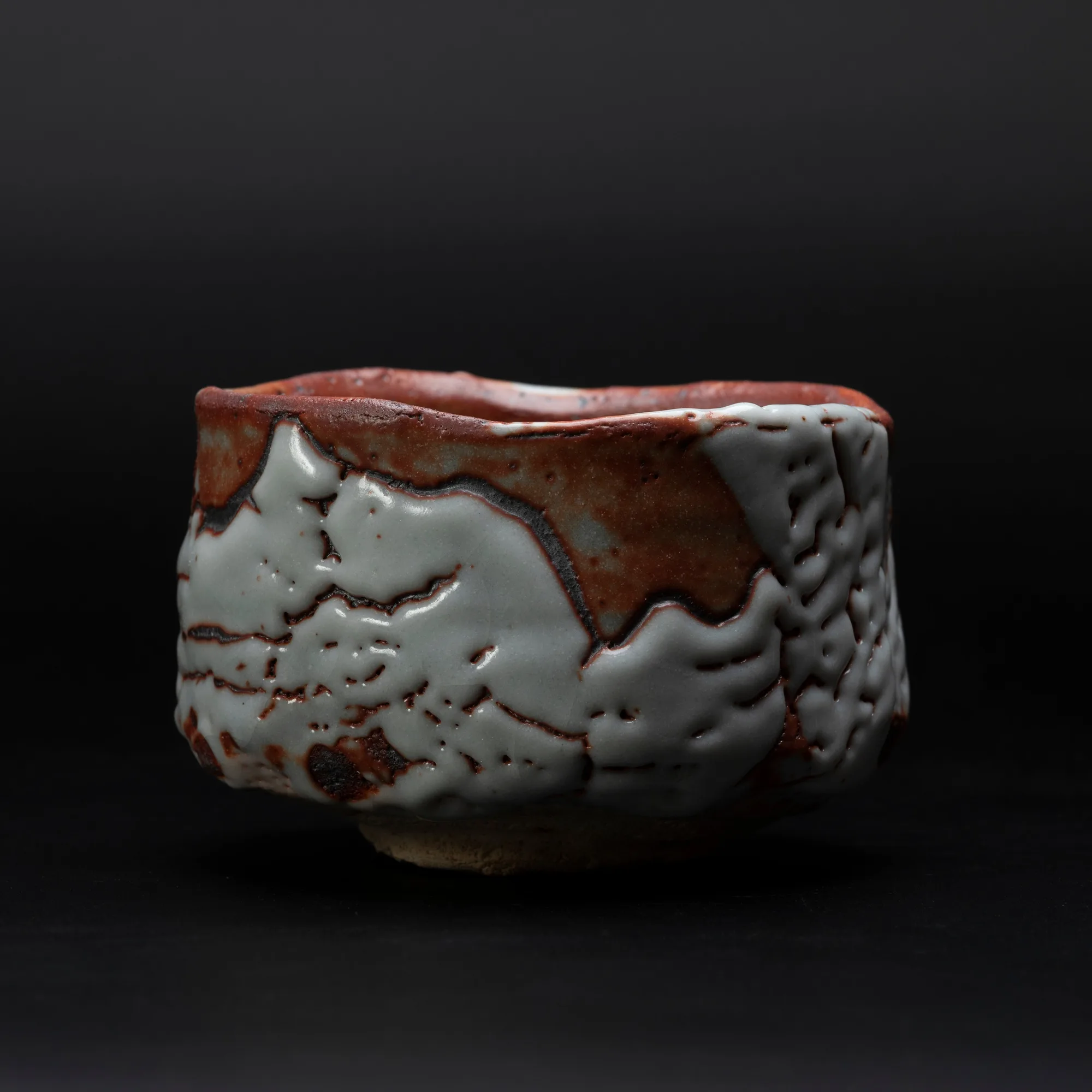 志野の茶盌