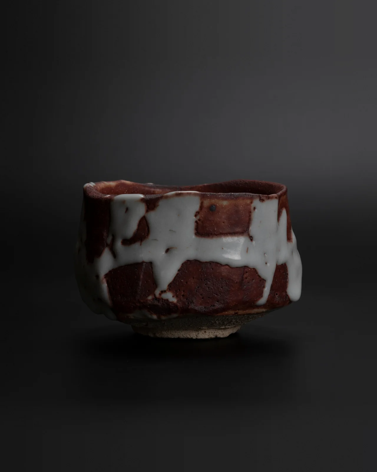 志野茶盌